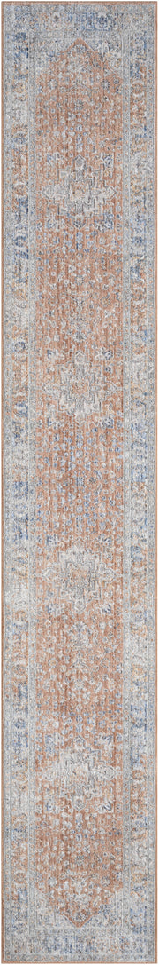 Elegant Heirlooms ELH01 Blue Multicolor Rug - Runner