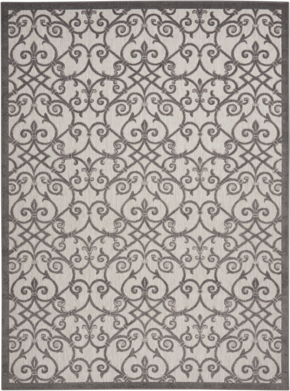 Aloha ALH21 Grey Charcoal Rug - Rectangle