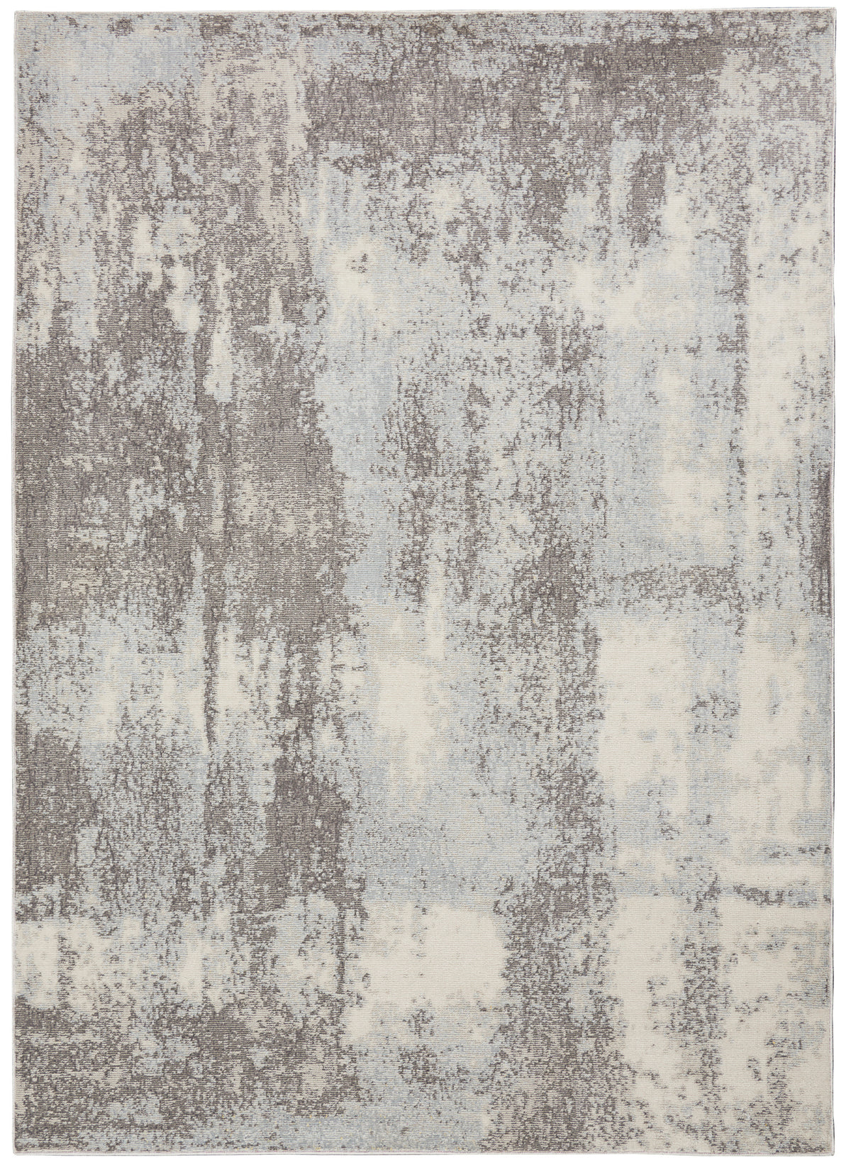 Etchings ETC02 Grey Light Blue Rug - Rectangle