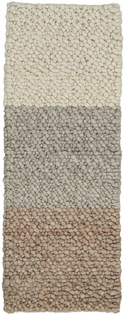 Riverstone CK940 Ivory, Grey Ivory, Mocha Rug - Blanket