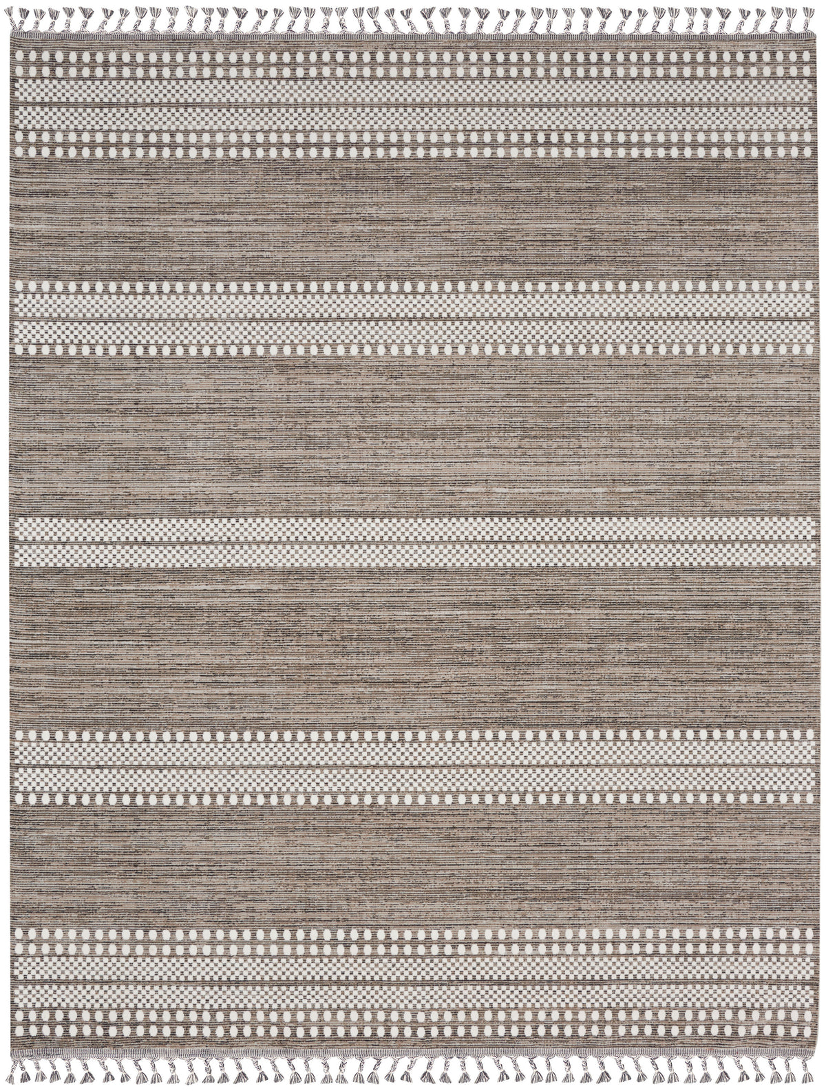 Asilah ASI02 Mocha Ivory Rug - Rectangle