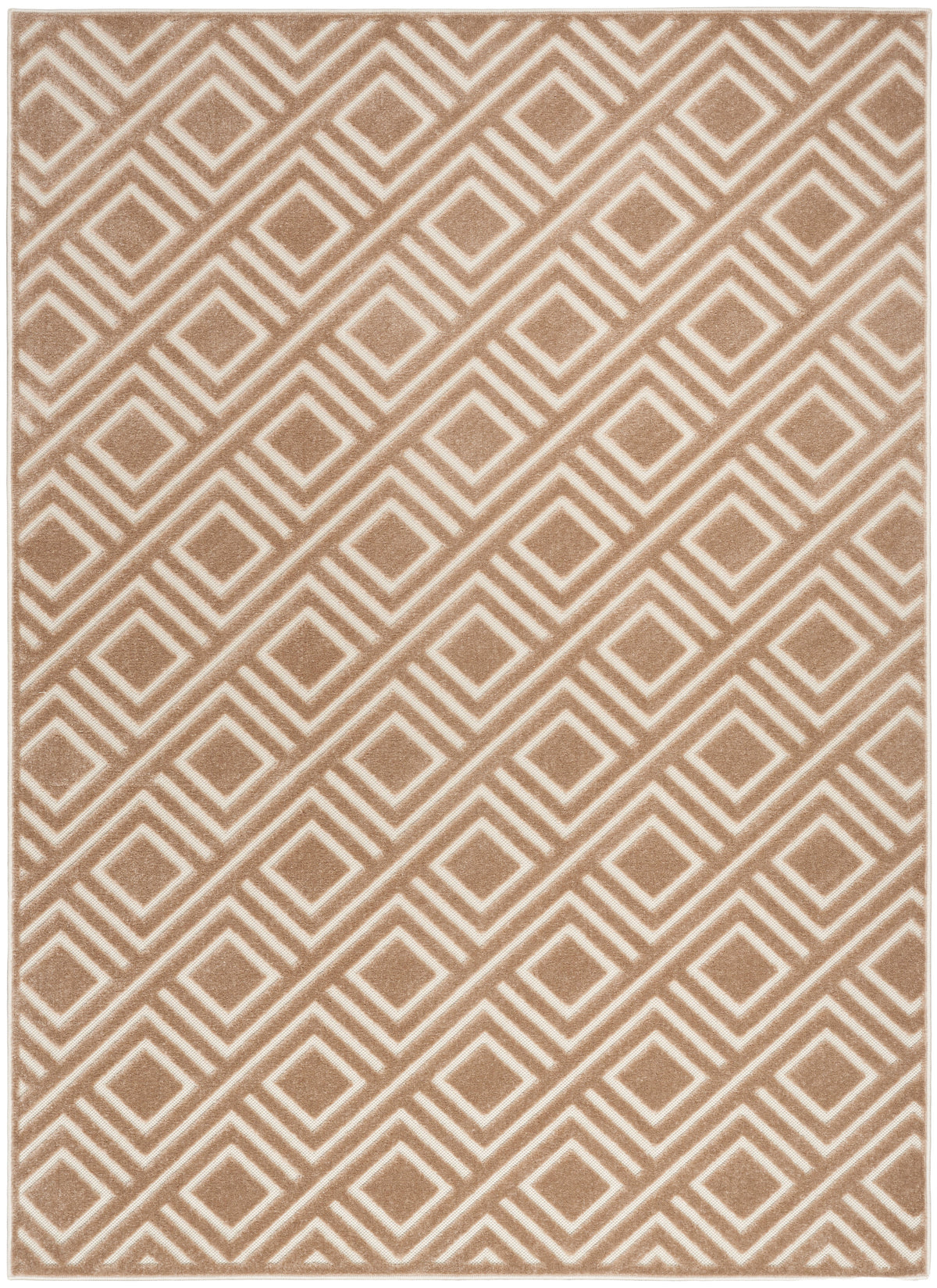Care Free CAF03 Brown Rug - Rectangle