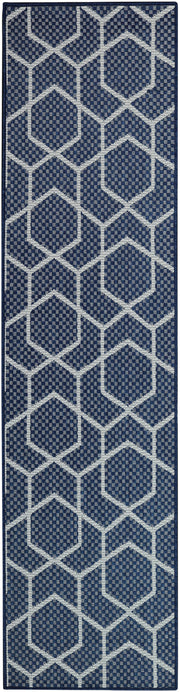 Horizon Indoor/Outdoor HOZ01 Navy Rug - Runner