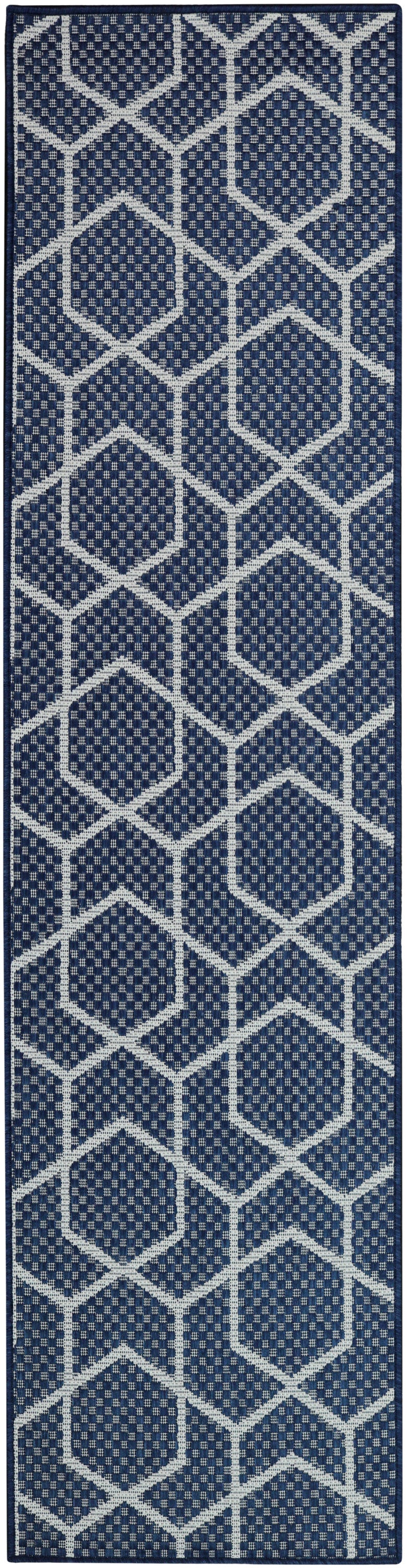 Horizon Indoor/Outdoor HOZ01 Navy Rug - Runner