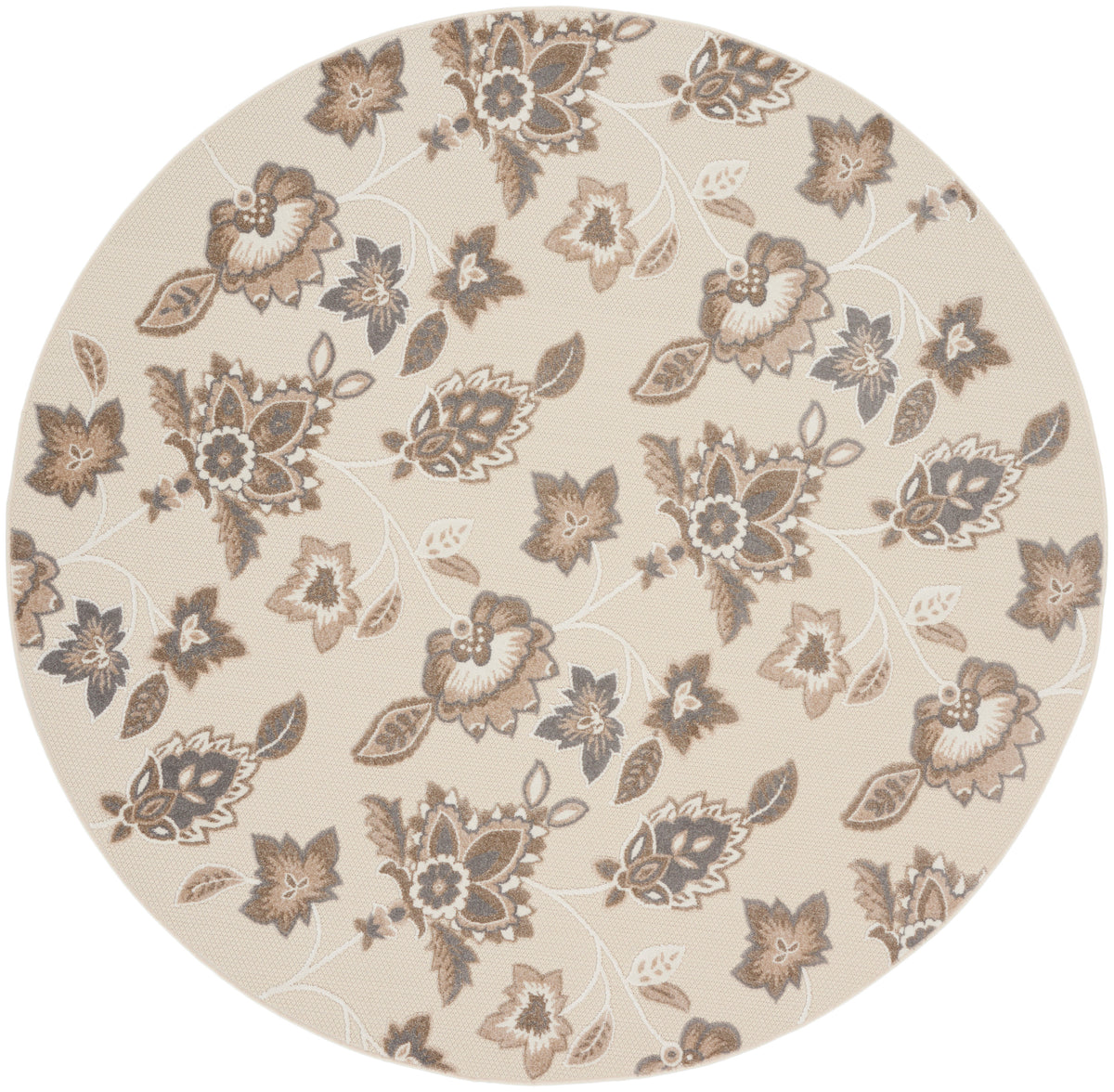 Aloha ALH31 Beige Rug - Round