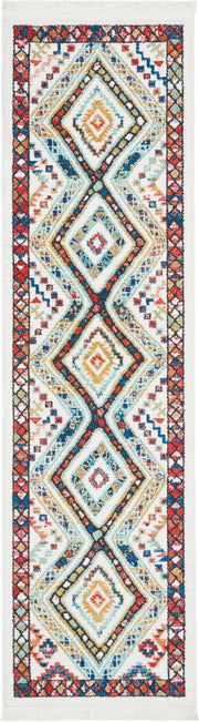 South Western NAV02 White Rug - Runner