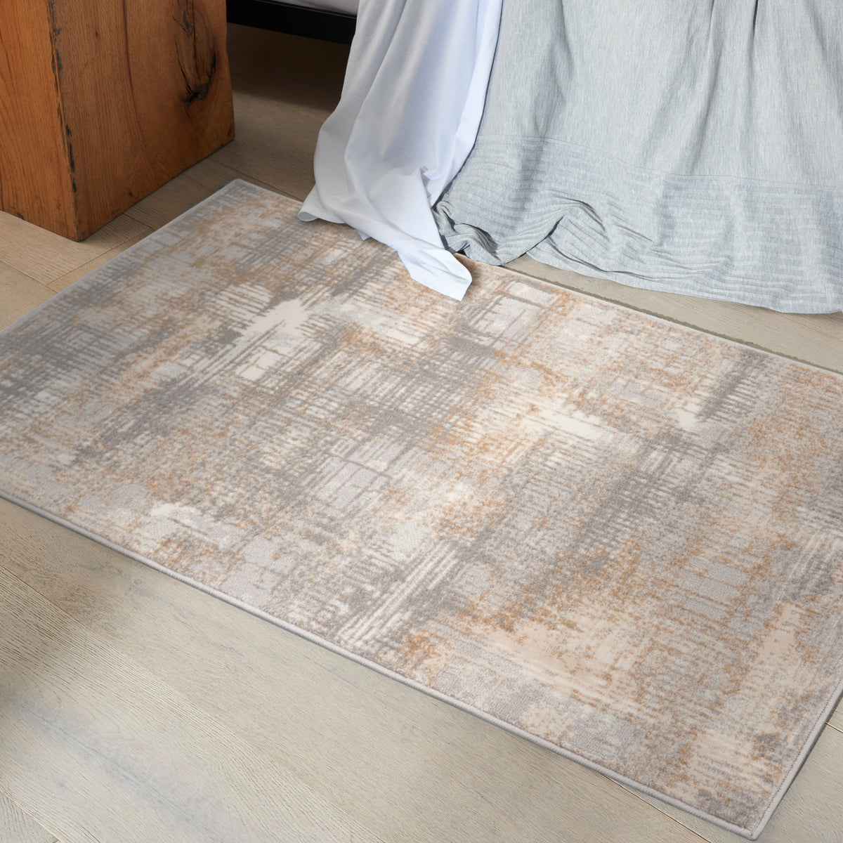 CK950 Rush CK951 Grey Beige Rug - room scene
