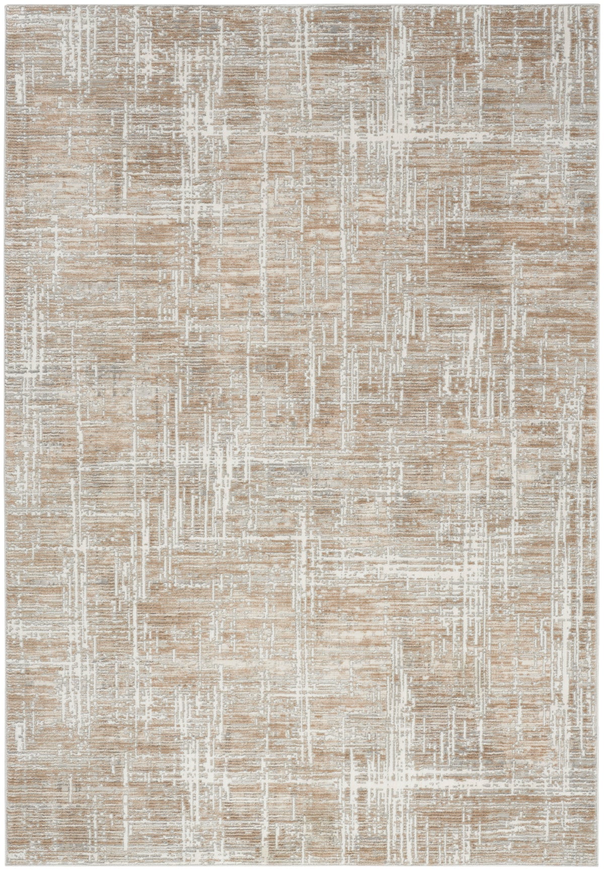 Home Texture HMT03 Beige Grey Rug - Rectangle