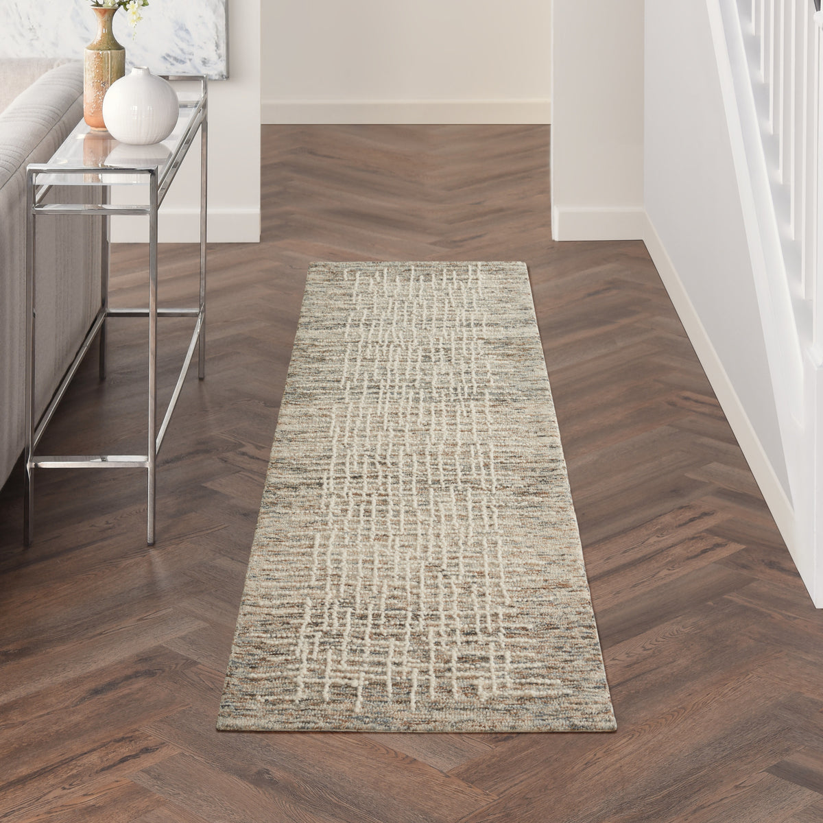 Colorado CLR03 Ivory Multicolor Rug - room scene