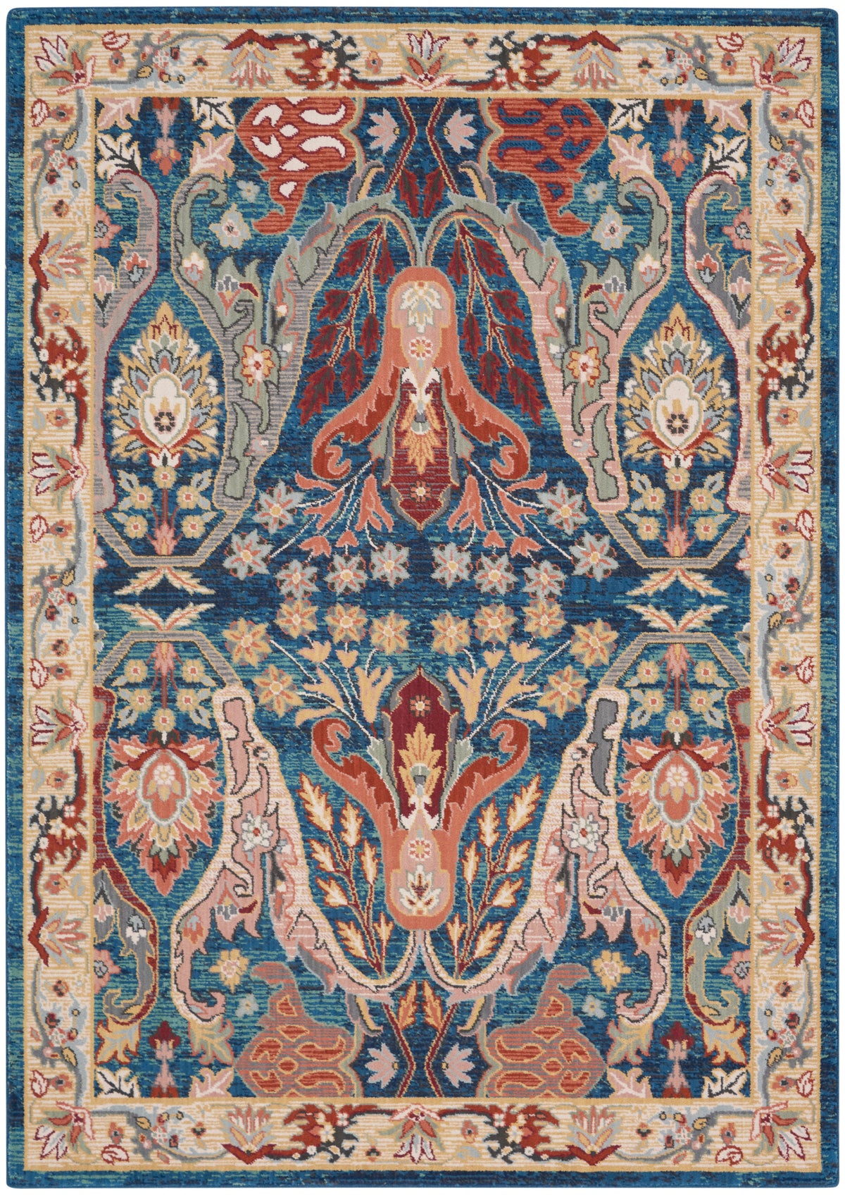 Parisa PSA06 Denim Multicolor Rug - Rectangle