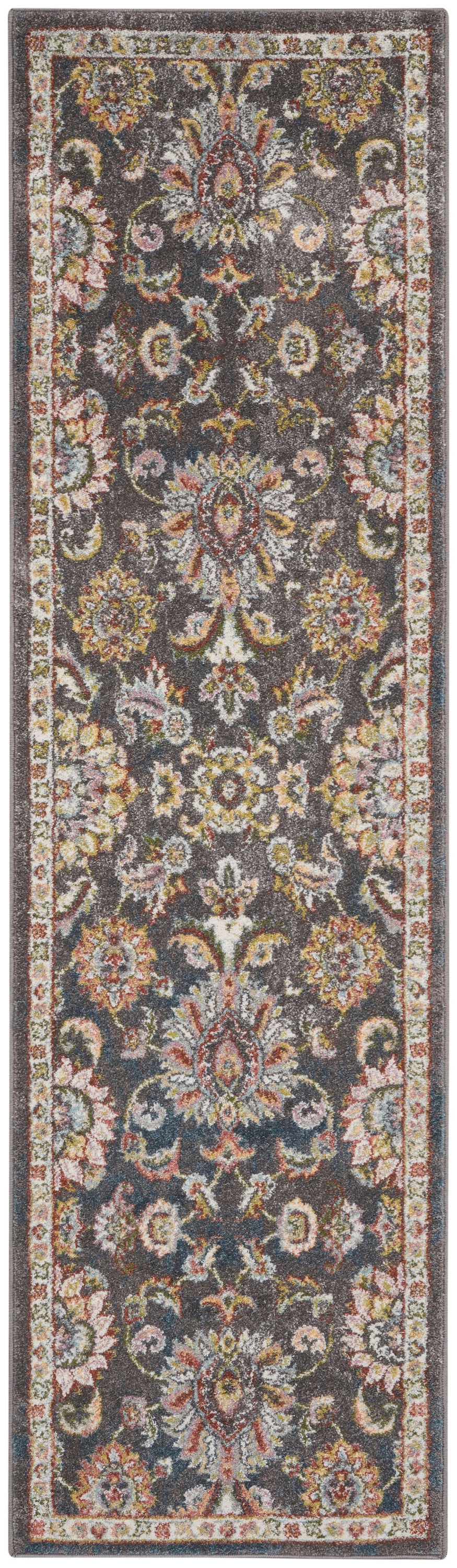 Soraya SOR02 Charcoal Multi Rug - Runner