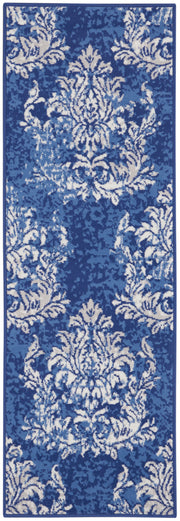Whimsicle WHS11 Navy Ivory Rug - Runner