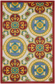 Aloha ALH30 Red Multicolor Rug - Rectangle