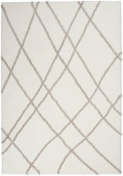 Feather Soft FEA02 Ivory Grey Rug - Rectangle