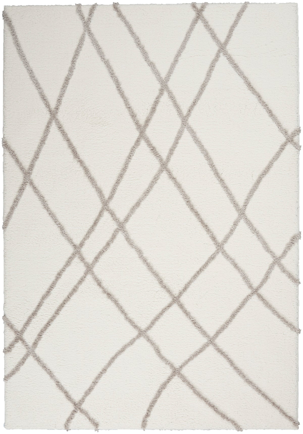 Feather Soft FEA02 Ivory Grey Rug - Rectangle