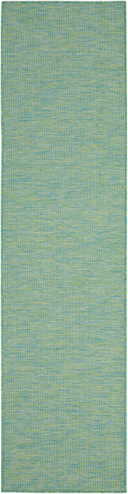 Positano POS01 Blue Green Rug - Runner