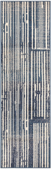 Grafix GRF42 Blue Grey Rug - Runner