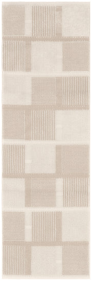 Nordic NRC09 Ivory Taupe Rug - Runner