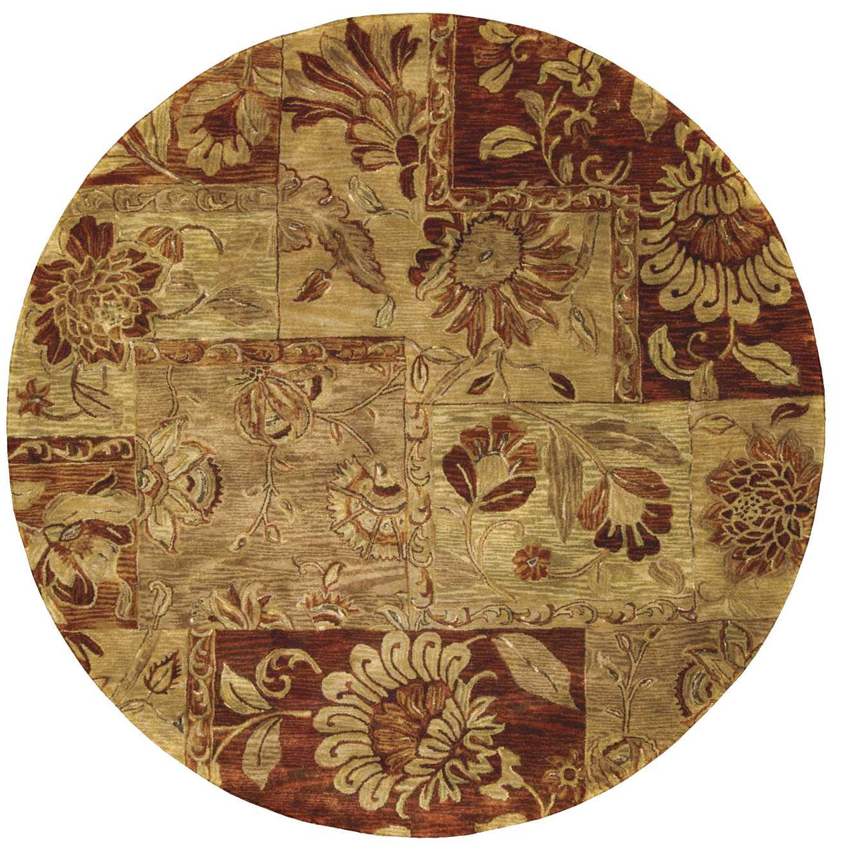 Jaipur JA48 Multicolor Rug - Round