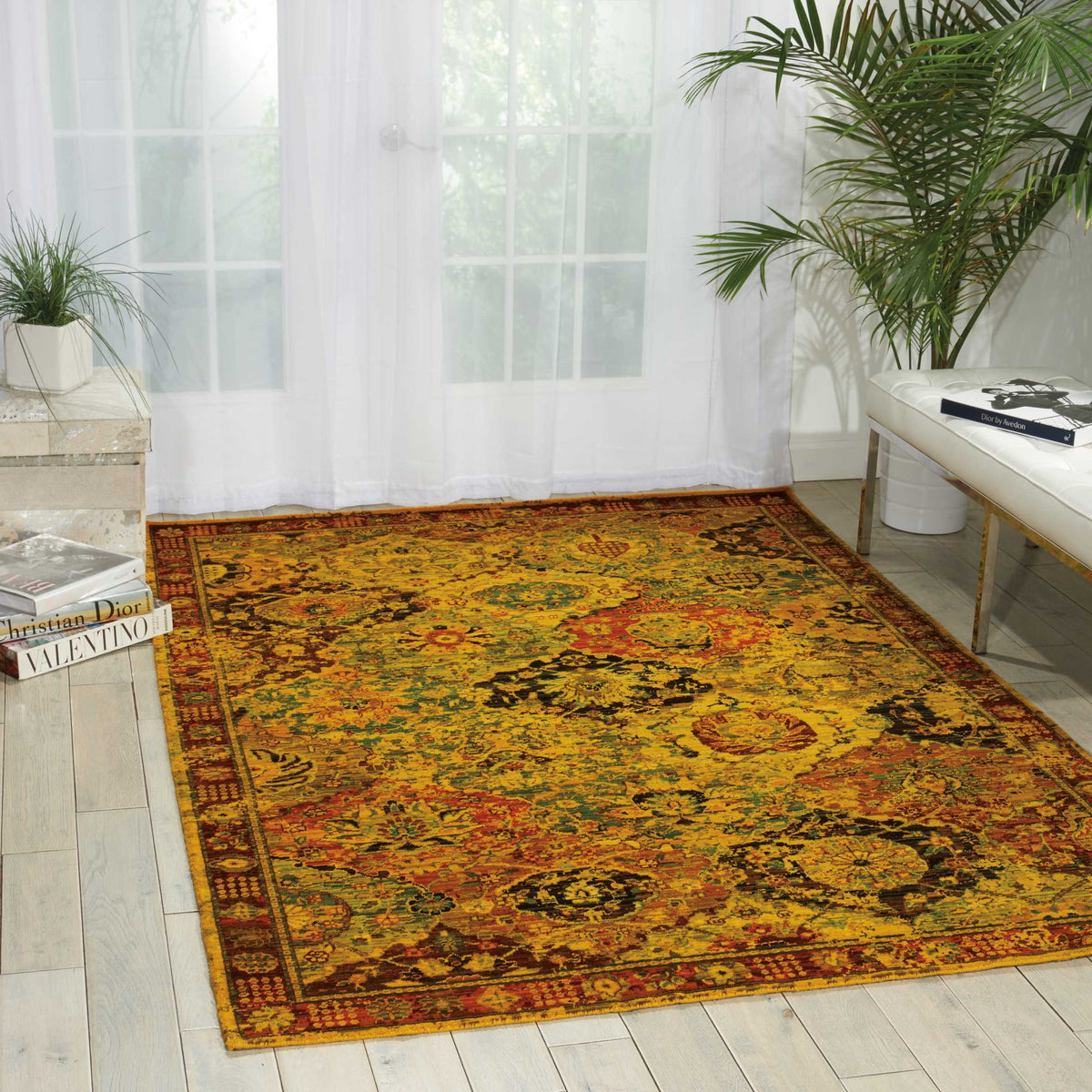 Timeless TML03 Multicolor Rug - room scene