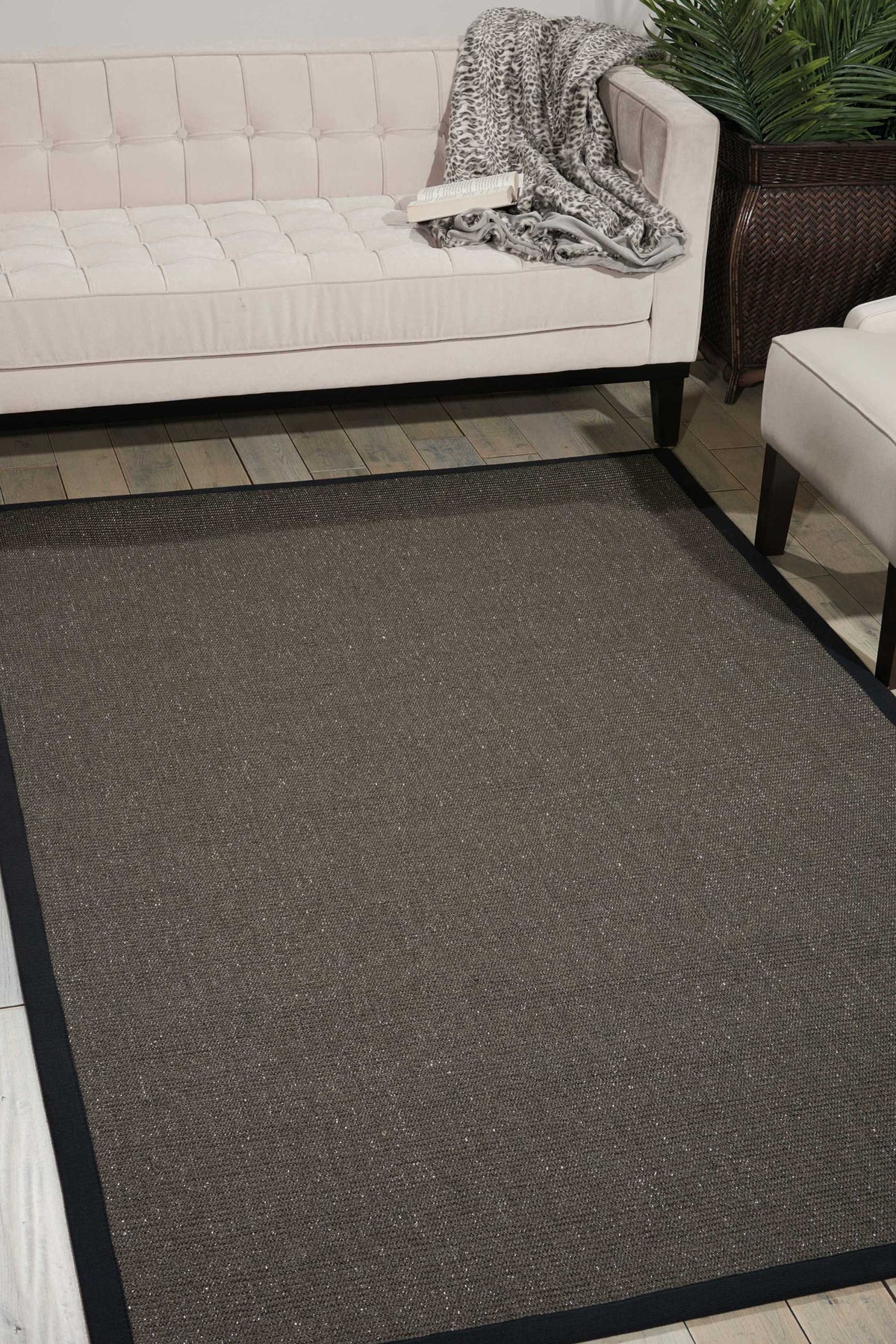 Brilliance MA700 Charcoal Rug - room scene