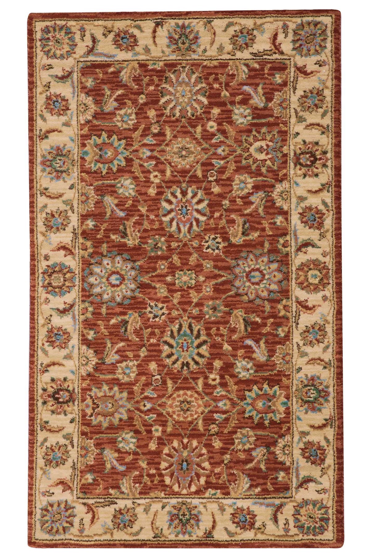 Living Treasures LI05 Rust Rug - Rectangle