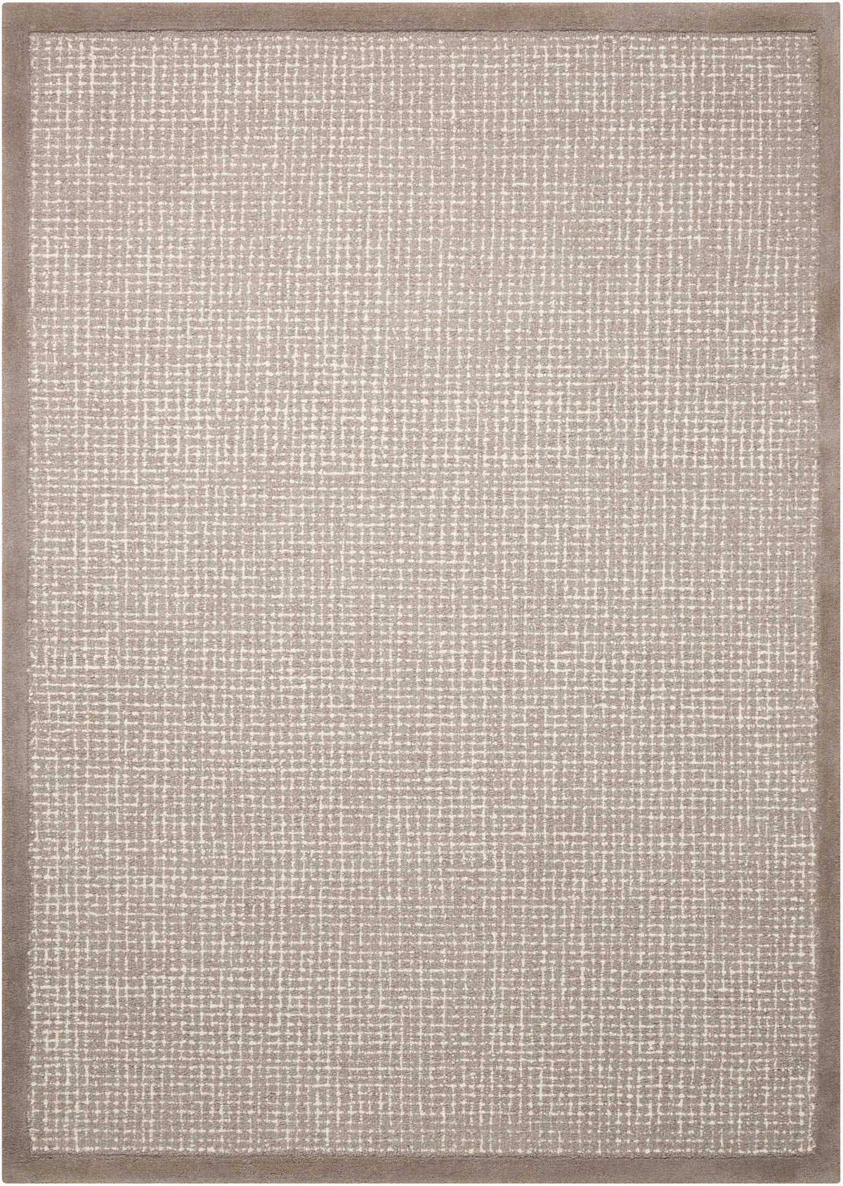 River Brook KI809 Grey Ivory Rug - Rectangle