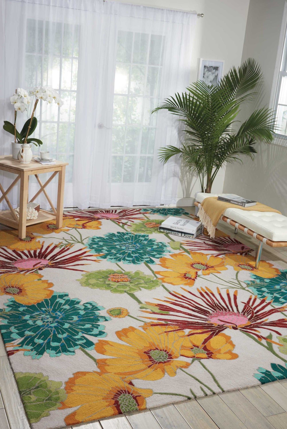 Fantasy FA26 Ivory Rug - room scene