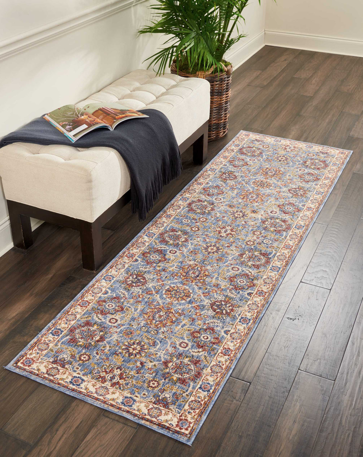 Lagos LAG04 Sky Rug - room scene