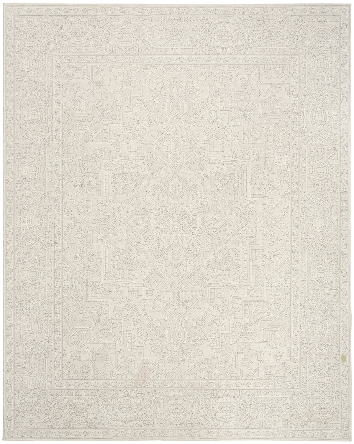 Grace GCE02 Ivory Light Grey Rug - Rectangle