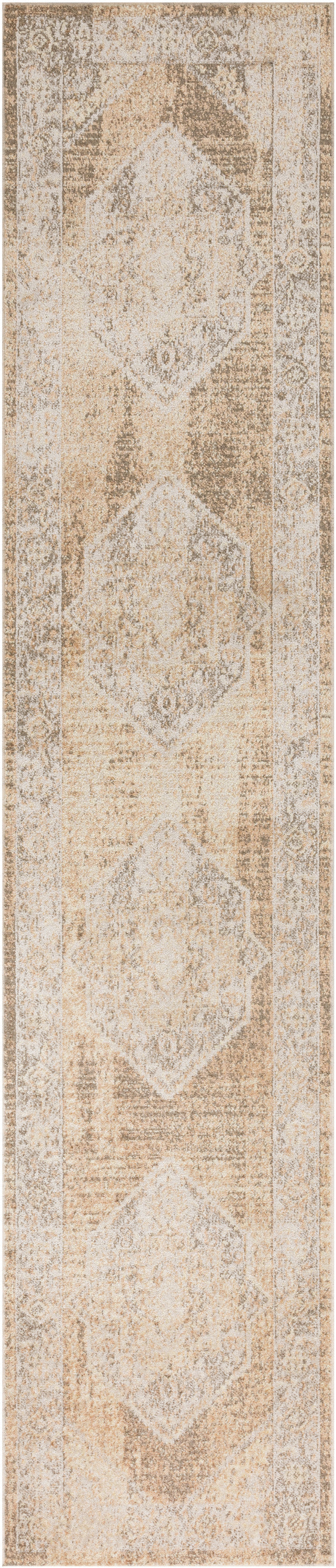 Astra Machine Washable ASW13 Beige Rug - Runner