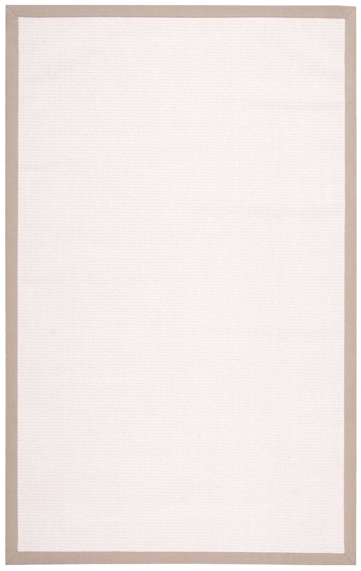Sisal Soft SSF02 White Rug - Rectangle
