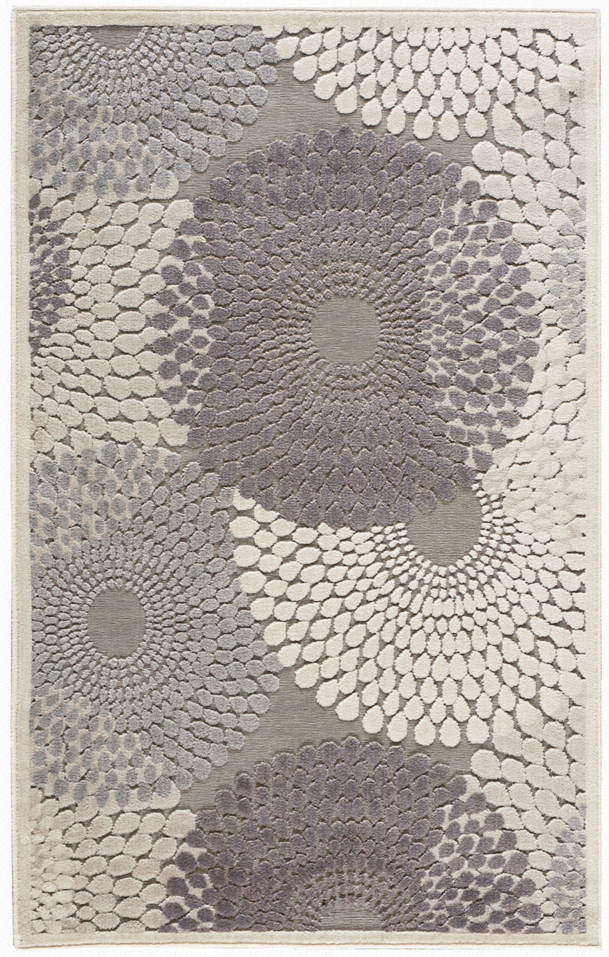 Graphic Illusions GIL04 Grey Rug - Rectangle