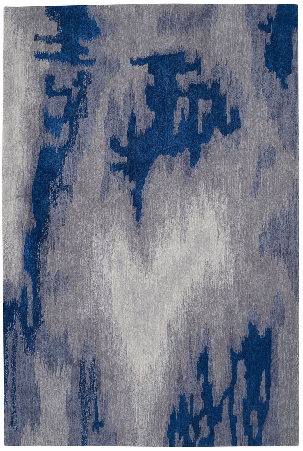 Symmetry SMM10 Grey Blue Rug - Rectangle