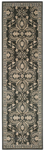 Riviera RI01 Graphite Rug - Runner