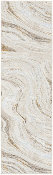 Glitz GLZ22 Grey Gold Rug - Runner
