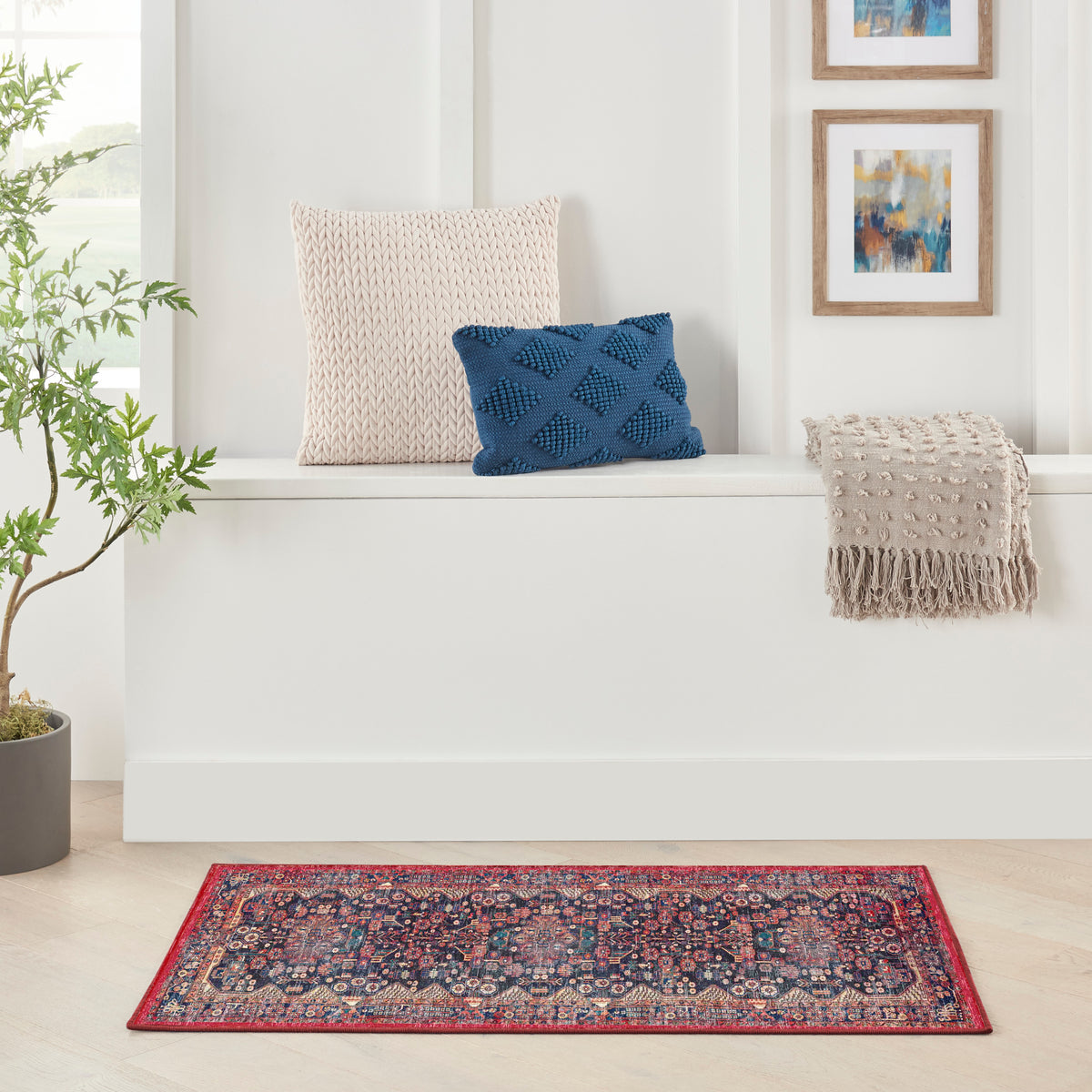Fulton FUL04 Red Rug - room scene