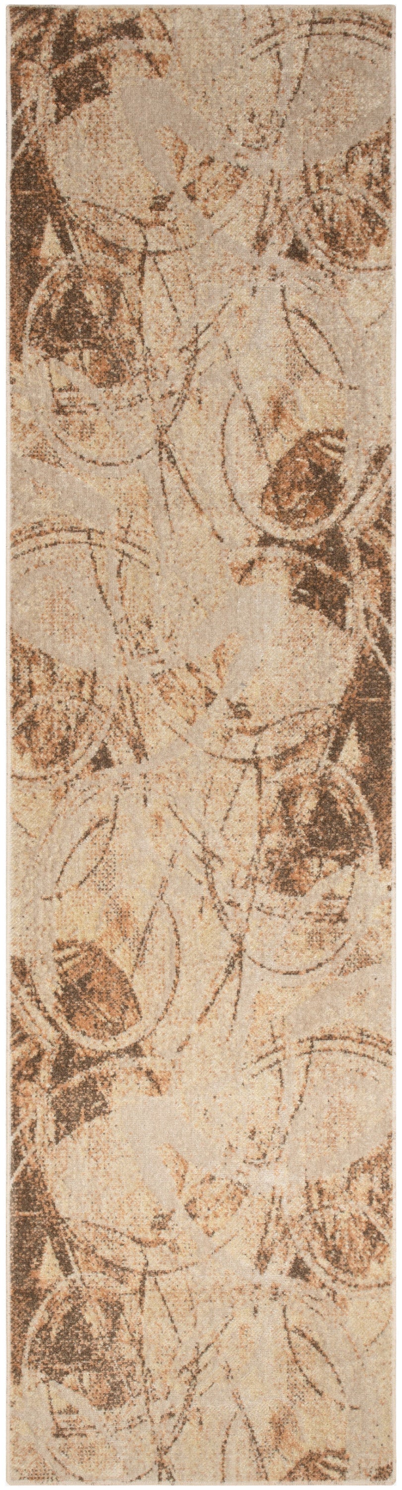 Astra Machine Washable ASW14 Beige Rug - Runner