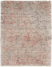Lucent LCN07 Silver Red Rug - Rectangle