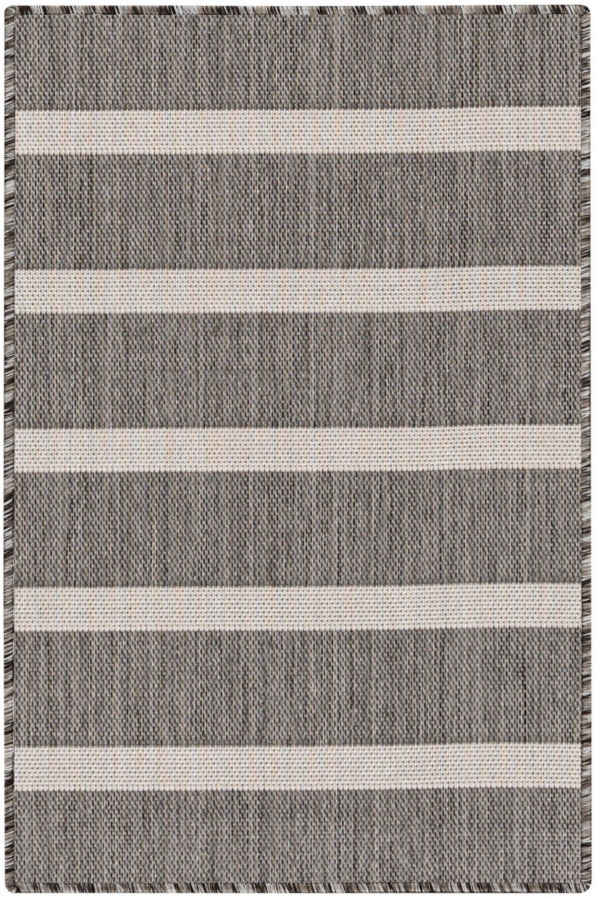Positano POS03 Charcoal Ivory Rug - Rectangle