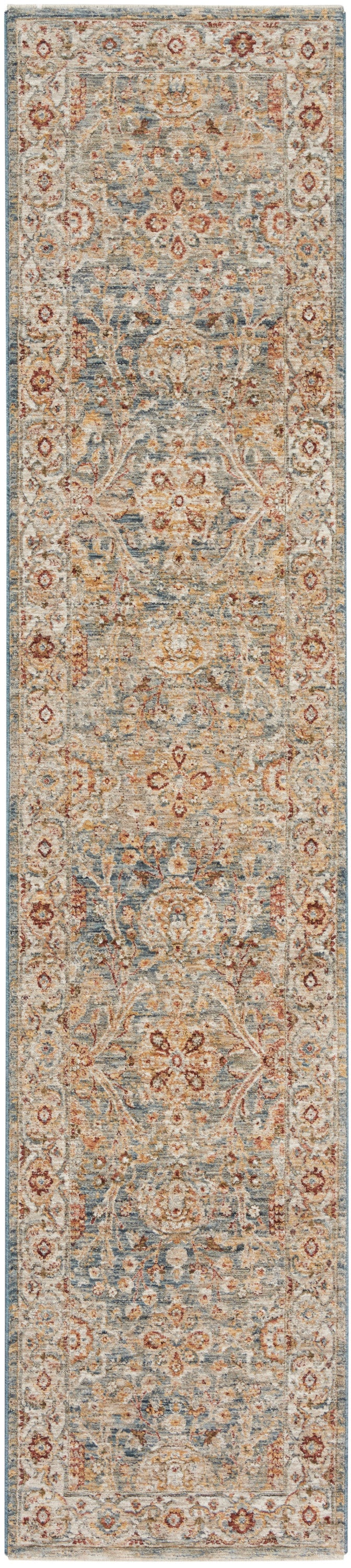 Sahar SHR03 Blue Rug - Runner