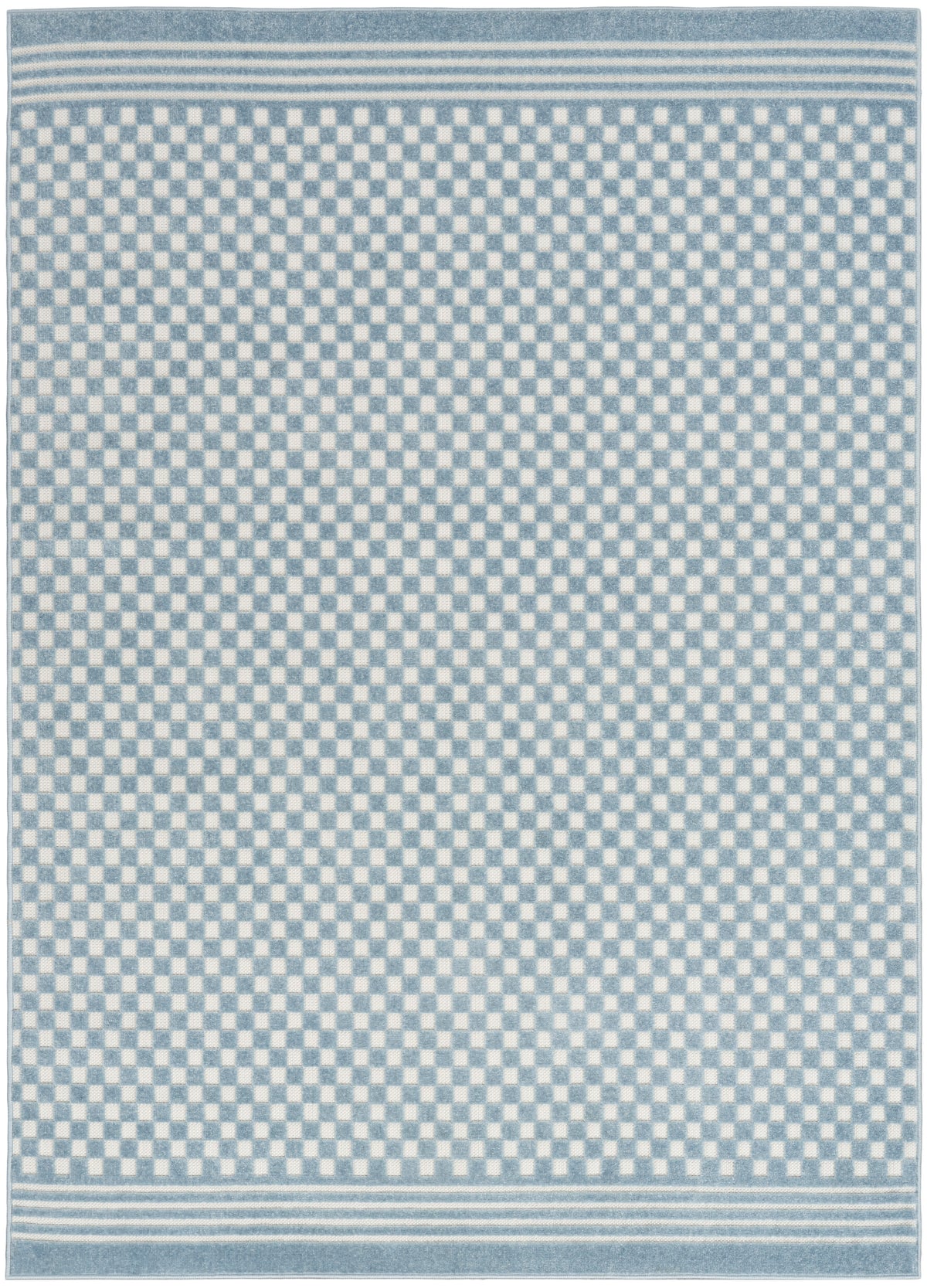Care Free CAF02 Blue Rug - Rectangle