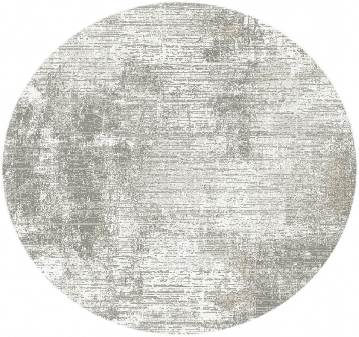 Dekor DEK07 Grey Rug - Round