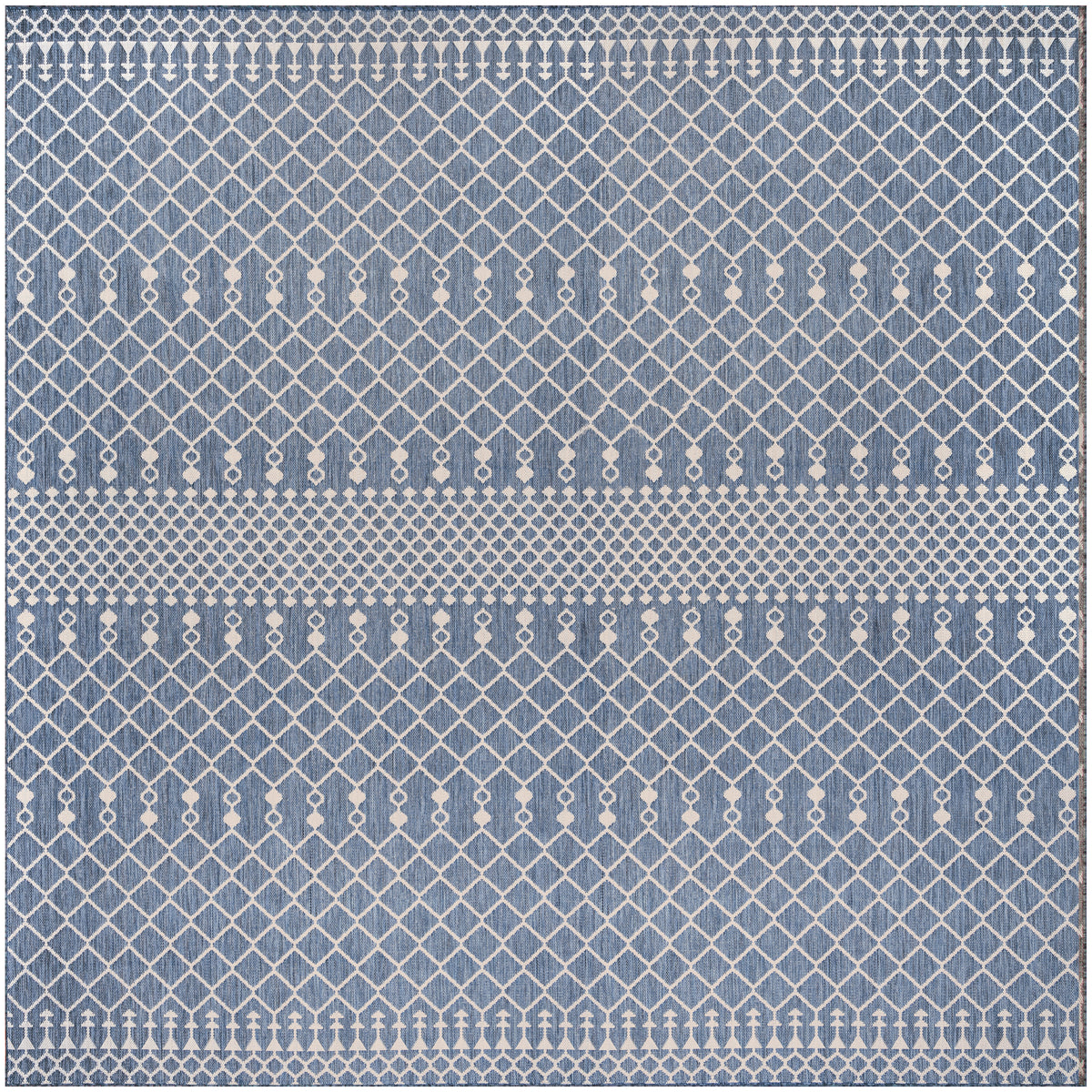 Positano POS02 Navy Blue Rug - Square