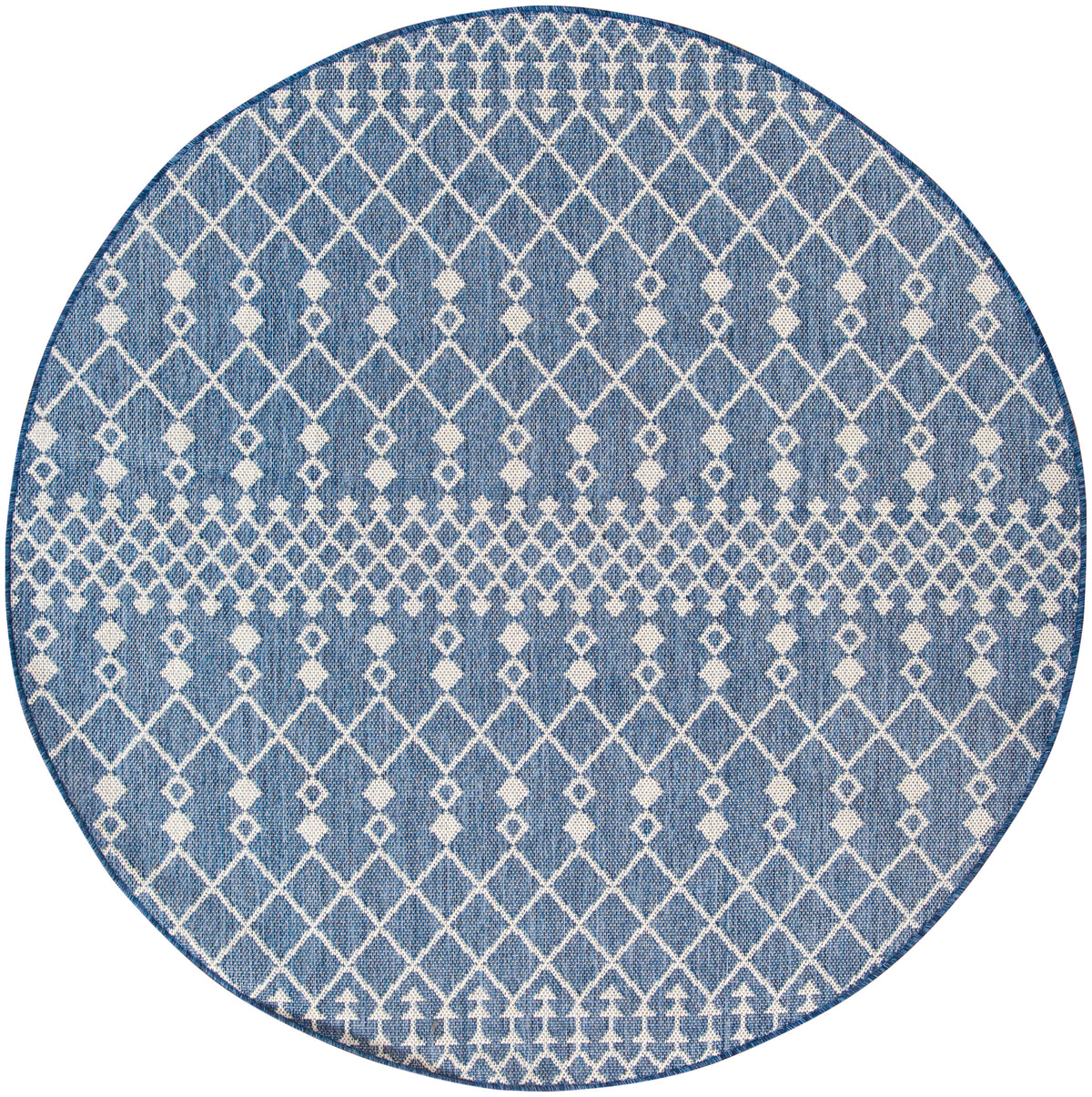Positano POS02 Navy Blue Rug - Round