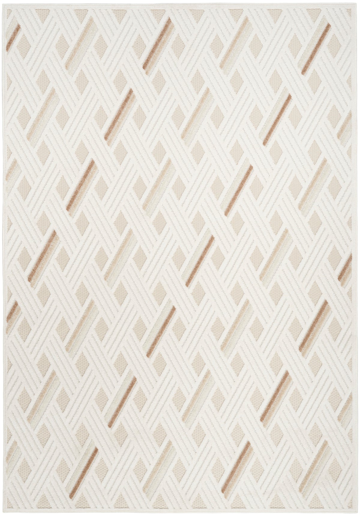 Care Free CAF05 Ivory Beige Rug - Rectangle