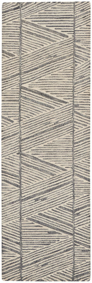 Colorado CLR01 Grey White Rug - Runner