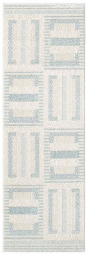 Nordic NRC11 Ivory Blue Rug - Runner