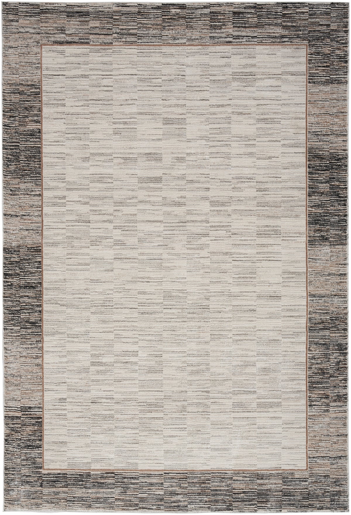 Desire DSR02 Grey Black Rug - Rectangle