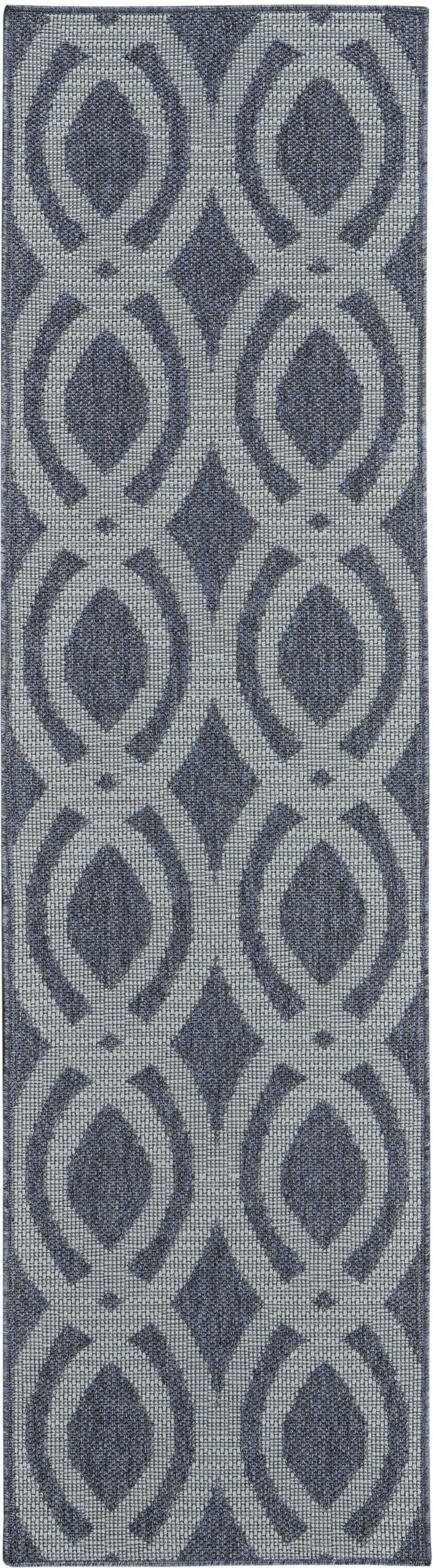 Aruba ARB05 Slate Light Blue Rug - Runner